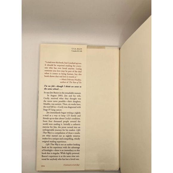Autographed Jim Beaver’s book Life’s That Way Hardback Book! - Picture 3 of 6